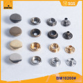 4 Teil Ring Metall Snap Button BM10200 # Qualität Wahl